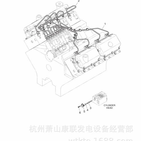 65.10301-6185燃料喷射管组件PU158斗山
