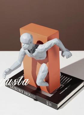 简约创意VAX客人物摆件软样板间厅电视家柜餐厅柜居玄关柜书房装