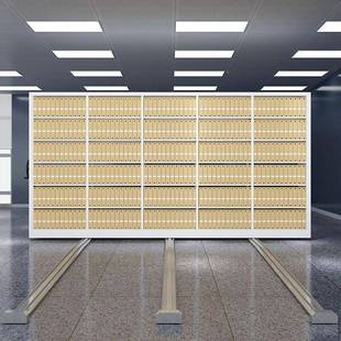 会计凭证密集架移动案档案柜手摇移动档架动智能财密务振越档案电