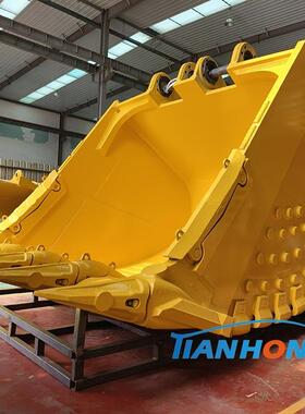 天鸿供应 PC2000挖机配件铲斗 耐磨岩石挖斗 出口品质