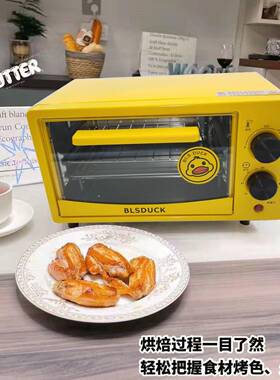 kb12-f小黄多鸭烤箱12L家用小型烤箱功房能厨烤炉烘焙电电商Y