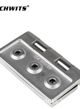 船重用型铰加厚316合铰链30页4不锈钢合页工业设备DKB柜链门合页