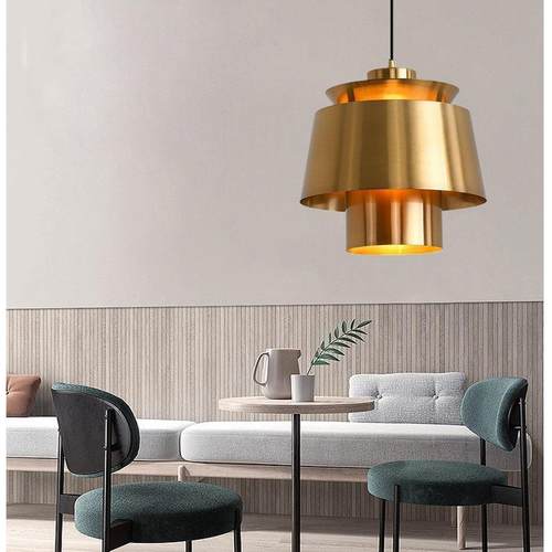 北欧简220307茶店约日式飞碟吊连锁餐厅咖啡吧台灯网红奶店民宿床