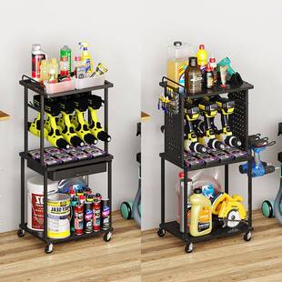 修理工HN-LB101具收可纳架螺刀手电钻冲击钻置物架落地层移动收丝