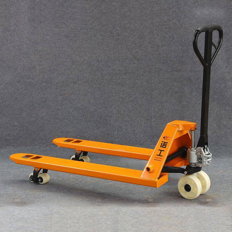 牛叉地手5动液压车搬运车2吨3吨吨升车降加WQU长托盘装卸拖车