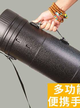 装185-2加厚伸缩画加粗大号画桶设计图纸筒筒海报FWK画筒皮纹塑筒