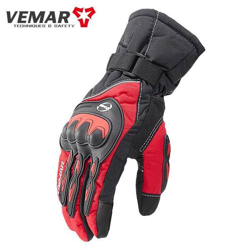 保冬季摩托防水手套男屏骑行电触动车防寒暖防风机车车WP-01B手女