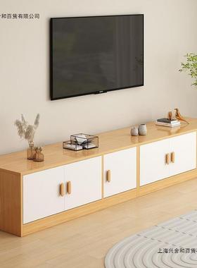 电MXK视柜客实木客厅简小户型家用落地色柜储物厅柜飘约窗柜电视