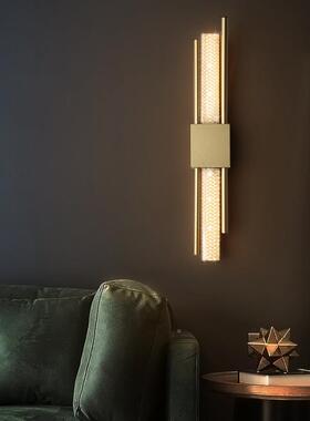 北欧床客头灯卧室厅发旁沙过道背景极墙灯现代简约壁灯可调64321