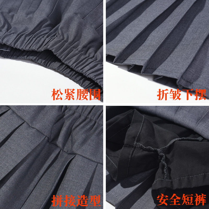 女童半身裙女孩百搭表演裙子黑色百褶裙儿童格子短裙小学生校服裙,童装/婴儿装/亲子装,半身裙,淘宝优惠券,粉丝福利购,淘宝优惠卷