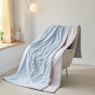 全棉磨毛棉被针织棉被子被芯空调被夏凉被夏季薄被夏被纯棉春秋被