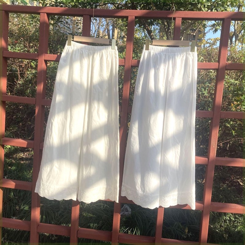 马面裙内衬汉服衬裙旗袍内搭雪纺半身裙防静电打底裙防走光防透