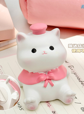 可爱动物小摆件创意卡通公仔办公室桌面车内装饰治愈系生日礼物