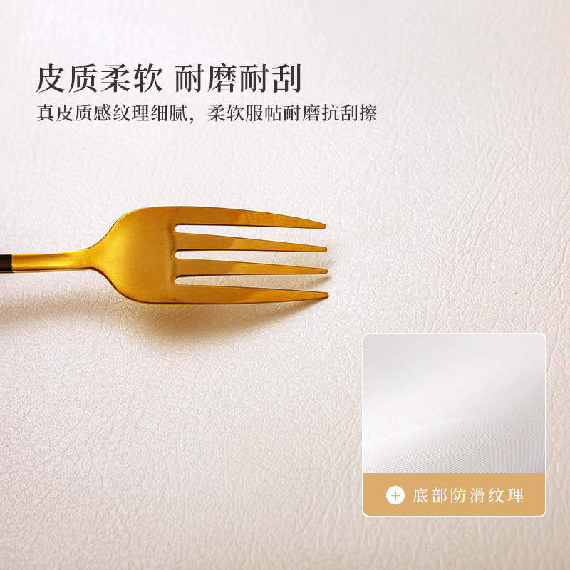 奶油侘寂风鞋柜台面桌垫防水防油免洗桌布电视柜保护垫子盖巾盖布,居家布艺,桌布,淘宝优惠券,粉丝福利购,淘宝优惠卷