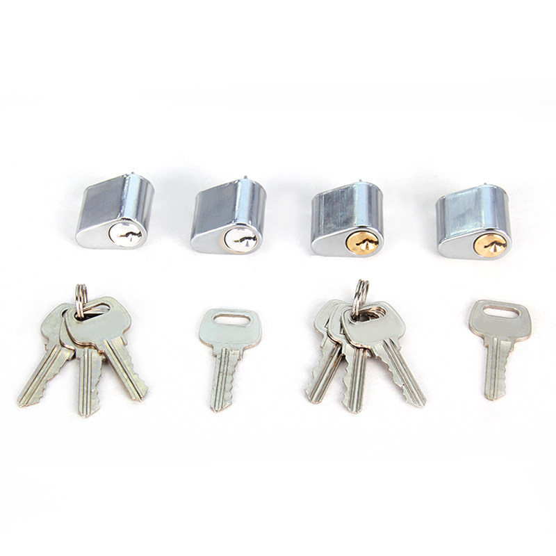 防火门锁芯管井门锁芯配件水电门通道锁心加长通开通用消防门锁芯