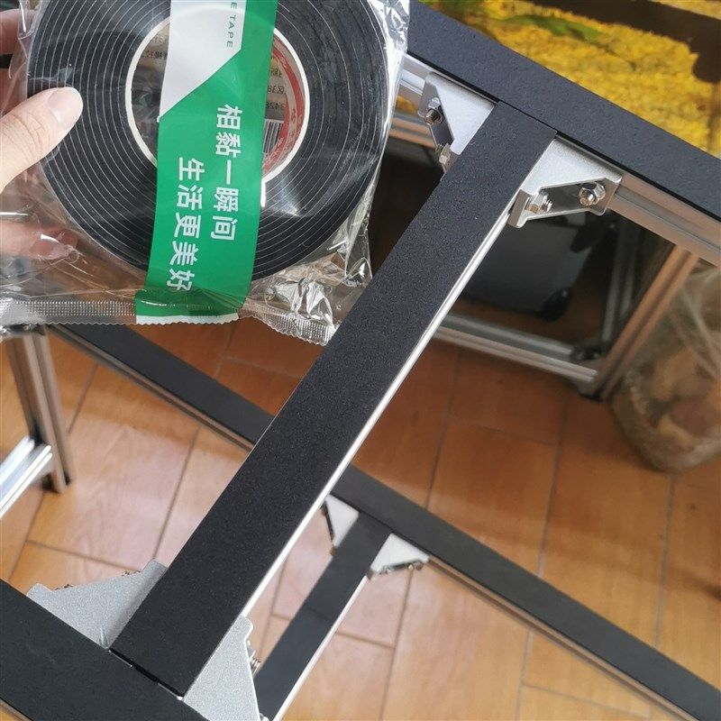 铝合金型材龟鱼缸架桌面杠子底座柜子底柜减震防滑垫海绵胶带专用,宠物/宠物食品及用品,桌面缸,淘宝优惠券,粉丝福利购,淘宝优惠卷