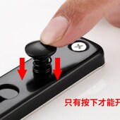 防盗门安全锁反锁器免打孔链条锁扣酒店门栓安全链栓家用门反锁扣