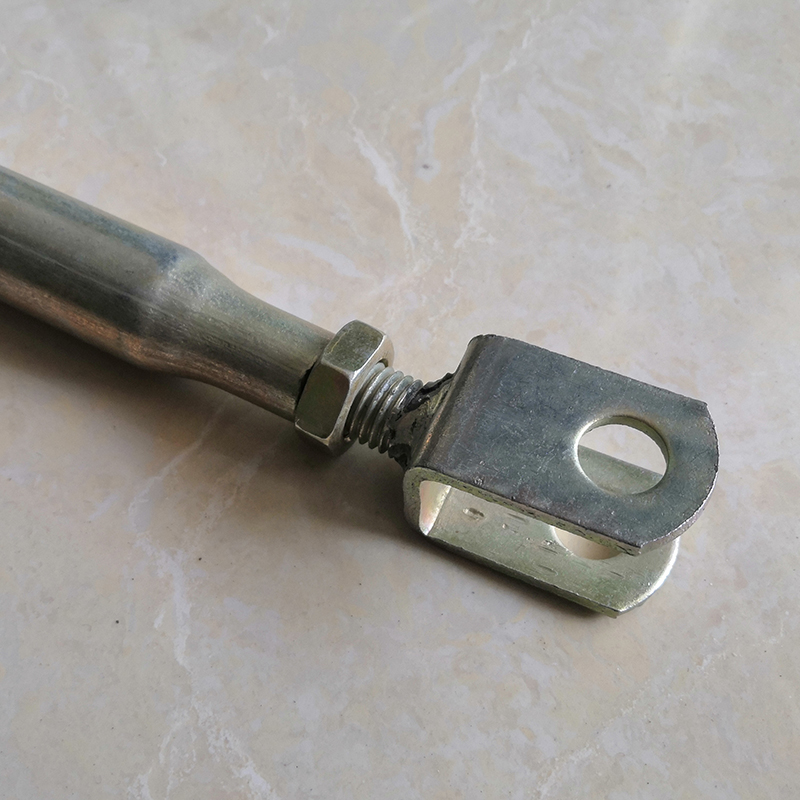 加厚可调节拉杆31cm电动三轮车车架后桥调节杆平衡杠