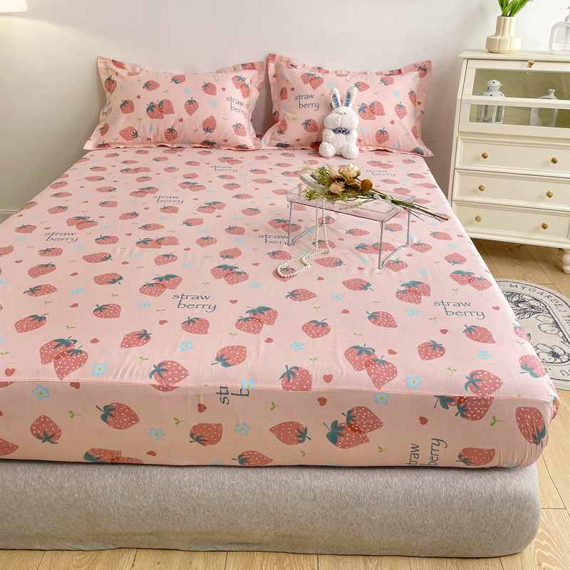 定做定制全棉床笠纯棉榻榻米床罩儿童床铺床垫套棕垫乳胶垫保护套