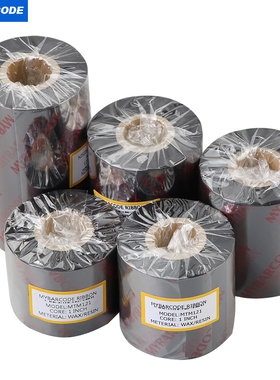 厂家 高质量经济型混合基碳带 条码碳带 色带 90MM*300米 抗刮