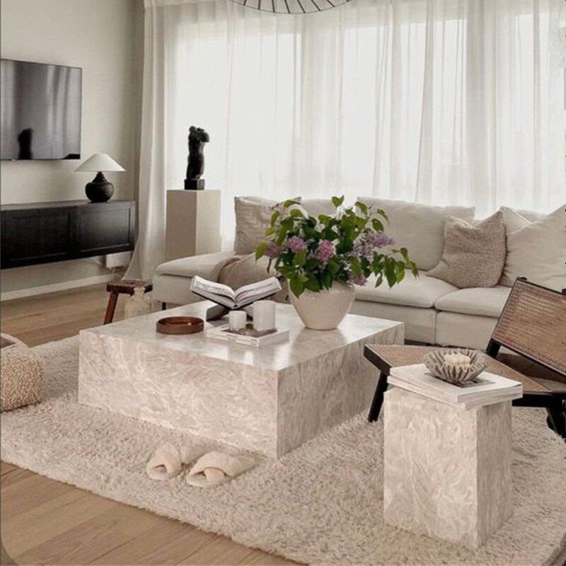 黄洞石雕塑台大理石电视柜装饰客厅底座落地大理石墩入户玄关摆件,家居饰品,落地摆件,淘宝优惠券,粉丝福利购,淘宝优惠卷