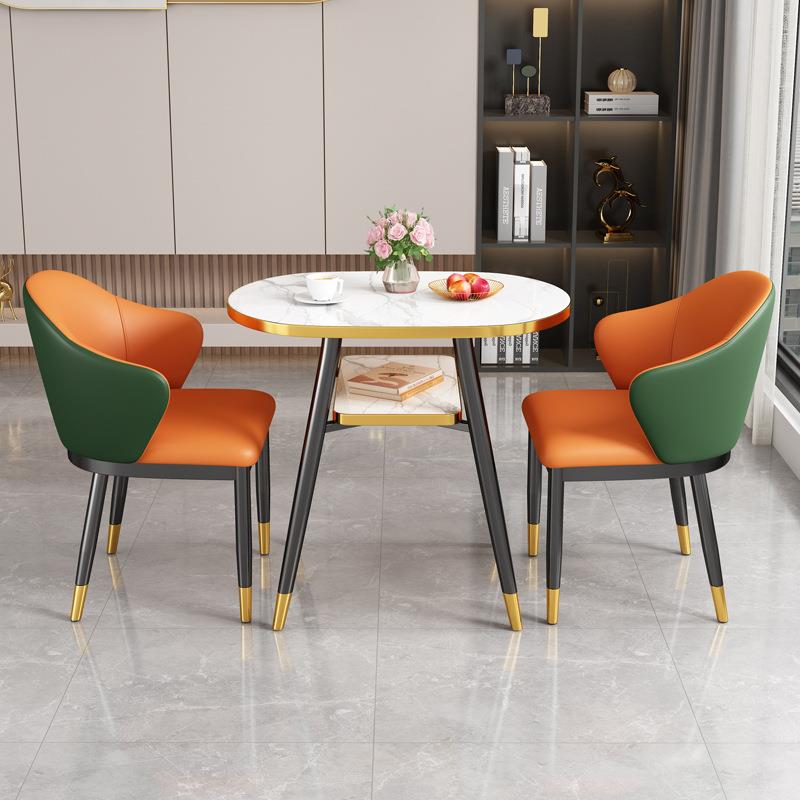 阳小几桌椅三件套简约现台代茶家用闲小户型PID收纳洽谈桌椅组休