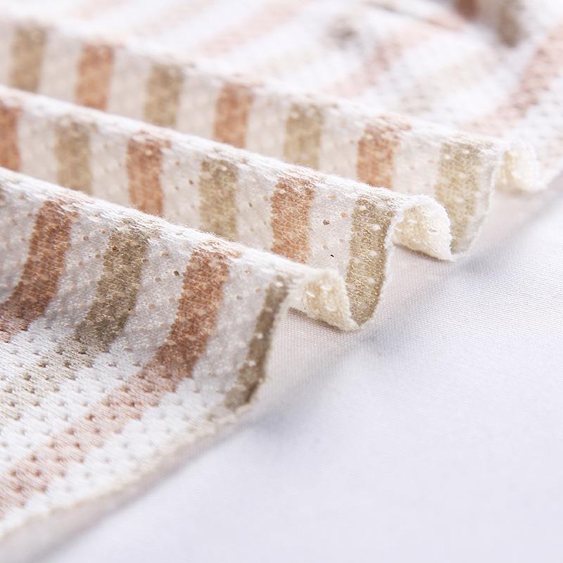 厂家料直供婴童面彩棉GBC网眼布有机棉针服装织面校服园料服现货