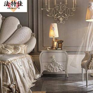 欧新MLO床式双人时床美式公主床古典结婚床尚软包扇形别墅样板房