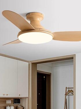风扇灯225新顶款餐客厅厅吸吊KMK扇灯0现代简约灯风扇一体卧室电
