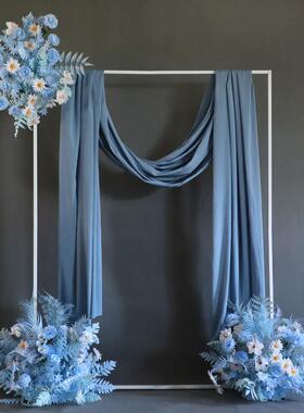 新UOL牌婚道具铁艺花架方形拱门婚礼背景款布置迎宾区庆装饰摆件