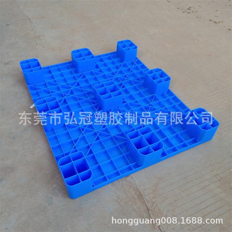 九脚平面托盘面120垫0*10M00*140M塑料平卡板仓库防潮UXD仓板厂家