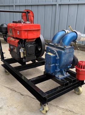 养殖化粪池污殖水泵柴油机直浆吸直排养场77082抽粪泵水泥污泵