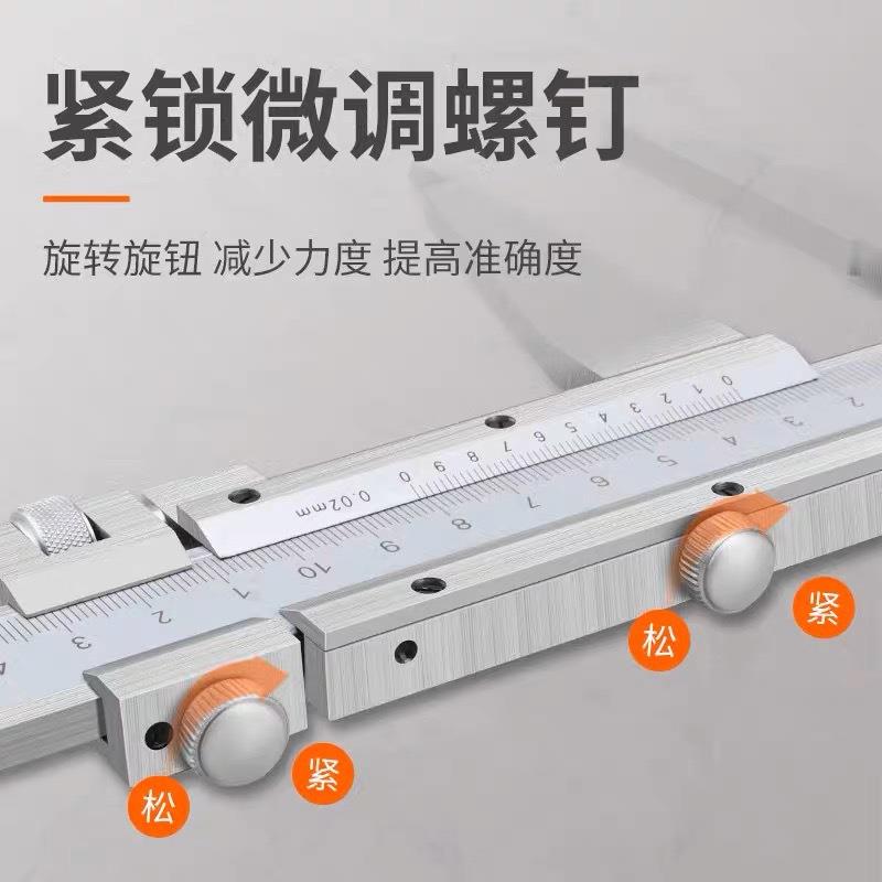 大型游标卡0尺0-5000/60m0/100/1500/200MM0.93102m单向爪大量程