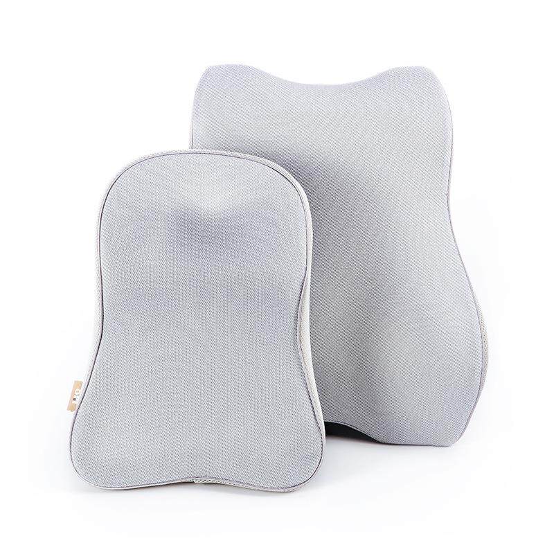 H记忆棉人体工学护枕颈汽车头枕座椅靠枕车用靠8IMN套腰装K5套装