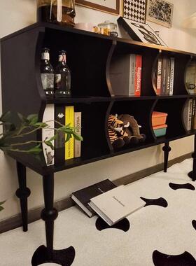 网柜红轻道进门玄关奢柜中过古走廊柜波浪73392储物柜收纳柜餐边柜