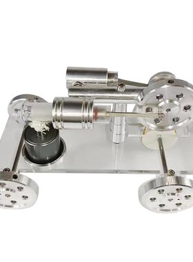 特林发动机/斯特林林小车斯/蒸汽车斯特林发动机小车模87105型斯