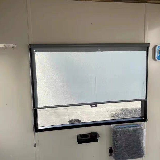 定制客车遮阳帘侧窗遮阳布挖机驾驶室定做工程房火车观光车窗帘