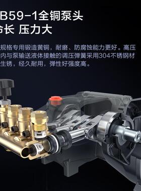 2500001现货电洗车机超高压商泵用大功率全自洗动水动清商用洗车