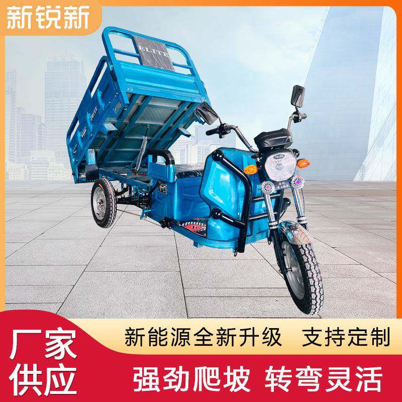电动摊三轮超强递动载重快摆三轮车农用xrx-0520车载重电车动三轮