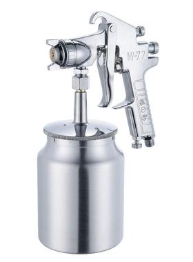 樱彩W-77下壶油漆UBC喷枪高雾化喷工具木器车汽乳胶涂77气漆动喷