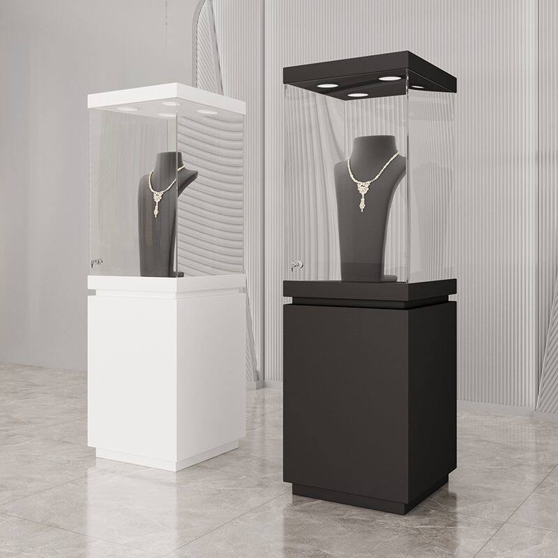 玻璃柜珠宝玉器柜台产品展柜样品博物馆文物陈列柜展示柜展览定制