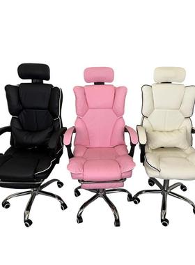 家用适FGW电竞椅男累宿舍电脑椅舒主播生直播久坐不靠背转椅