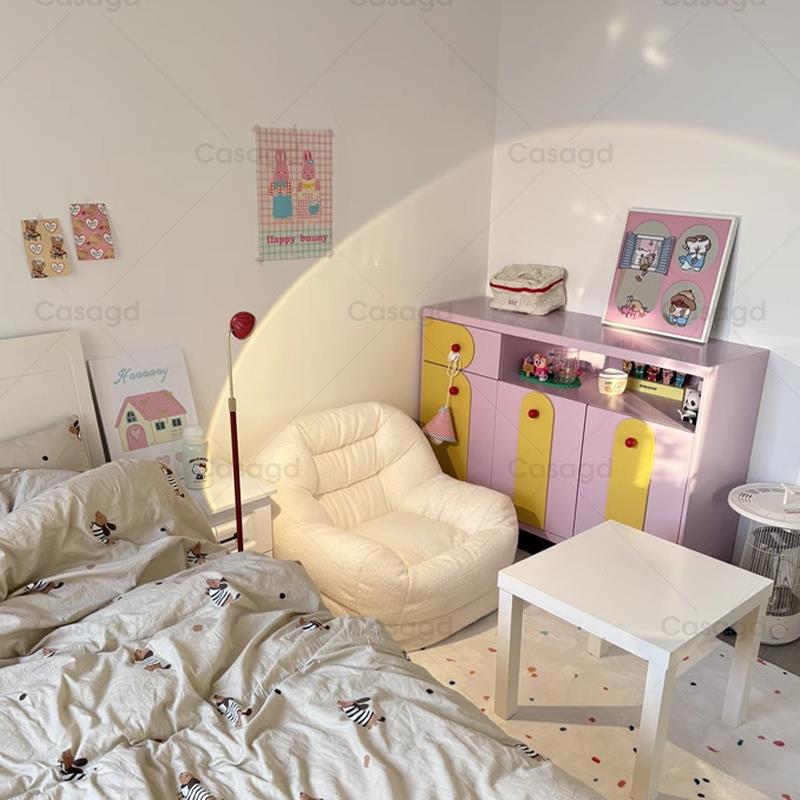 CASA小帽落灯简约地608红轻奢高级感沙客厅发旁网红时尚卧室氛围