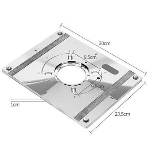 电木铝合金倒装板大倒边机雕刻机装板专用AQF45修度铣道边铝塑开V