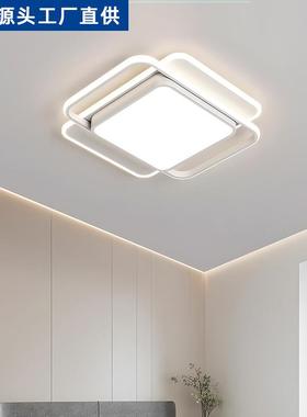 全智能语音客屋厅灯现代简约大气卧大58050厅吸顶灯LED超亮主灯具