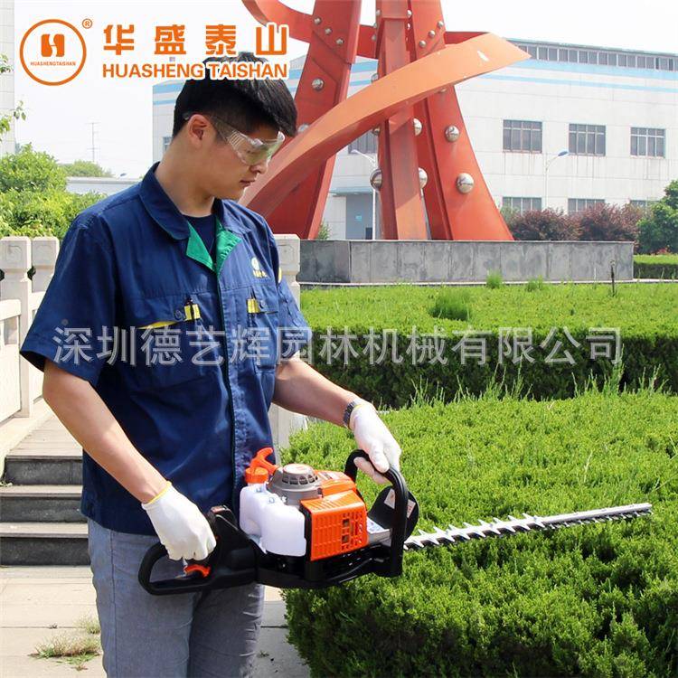 华程盛汽双刃绿篱油动力机二冲农业园林修剪机121篱笆剪果树枝修