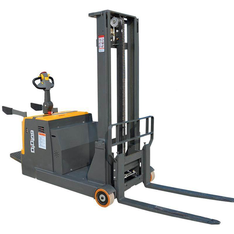 好拉CPDB10站高驾式全动配站重6465480堆叉车全自行堆高车人电升