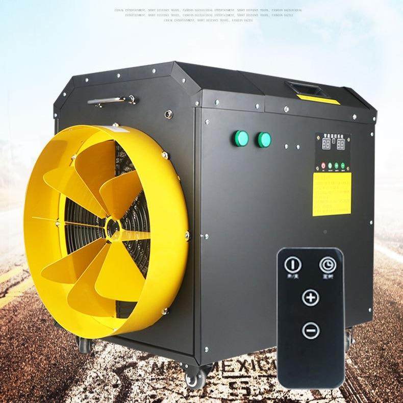 新冻款节能省电风热机工业大风量升VXD温取快暖防暖风机工地大棚