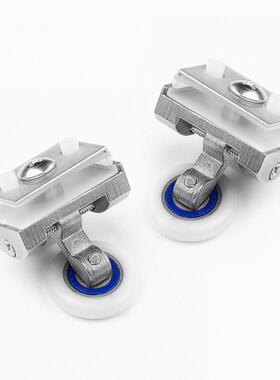 工厂销铸30直4淋浴房滑轮摇摆轮推XOS门滑轮玻璃移门拉精推拉门滑