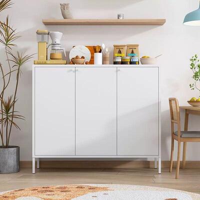 铁柜皮子夹缝简约物家用客厅藤编储子靠墙茶水MDN柜厨房一件起柜